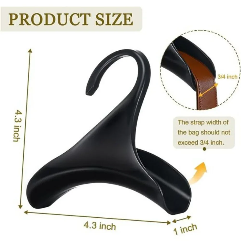 Closet purse hanger hooks bag organizer handbag holder storage hooks for totes